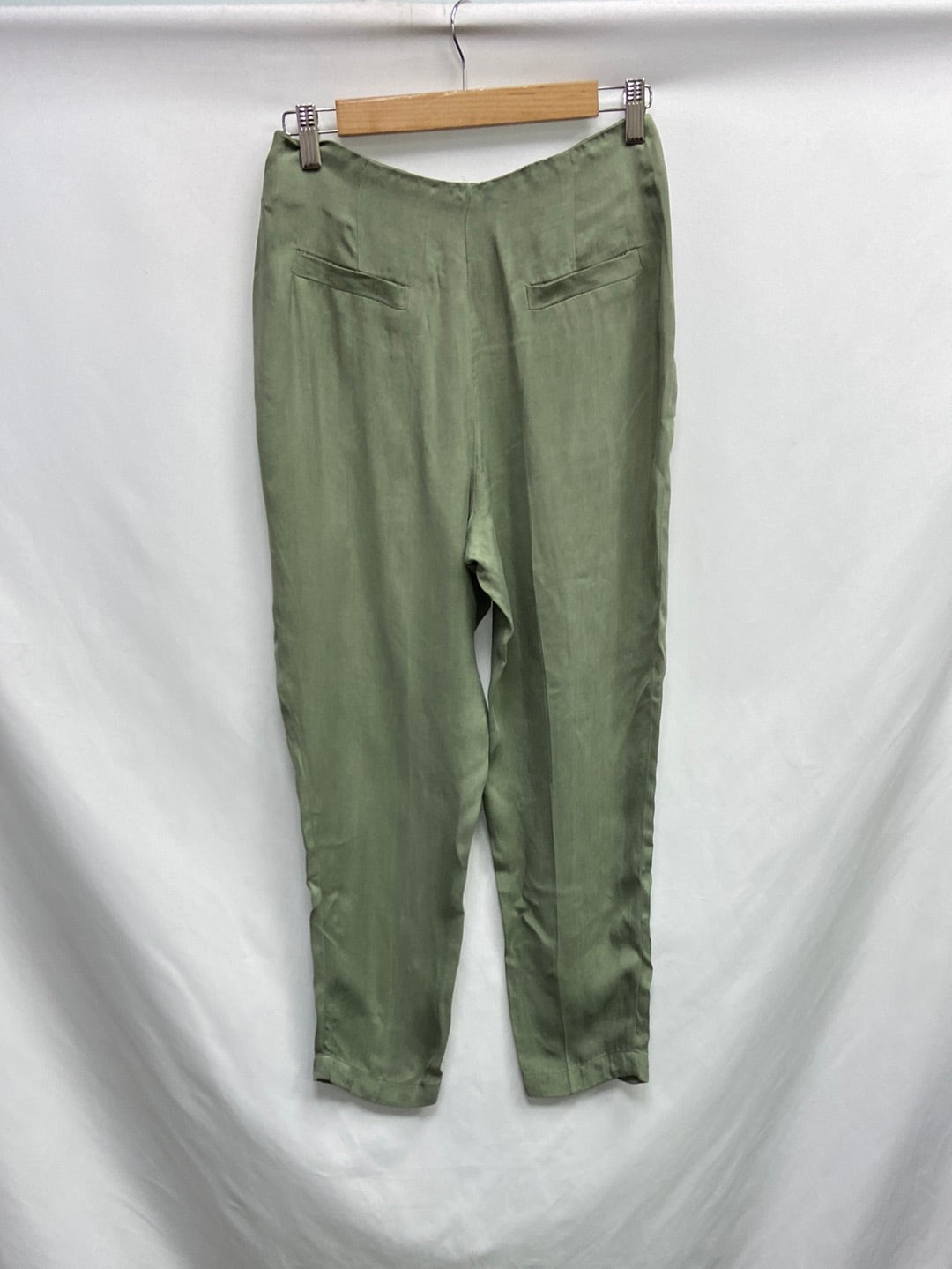 BIMBA Y LOLA. Green flowy trousers, size 36