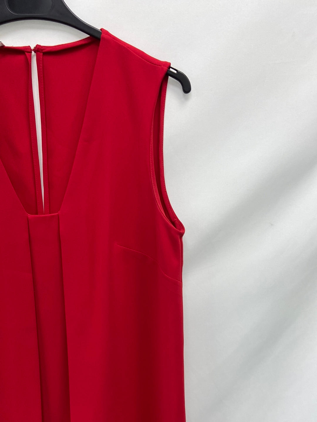 MANGO. Short red dress TM