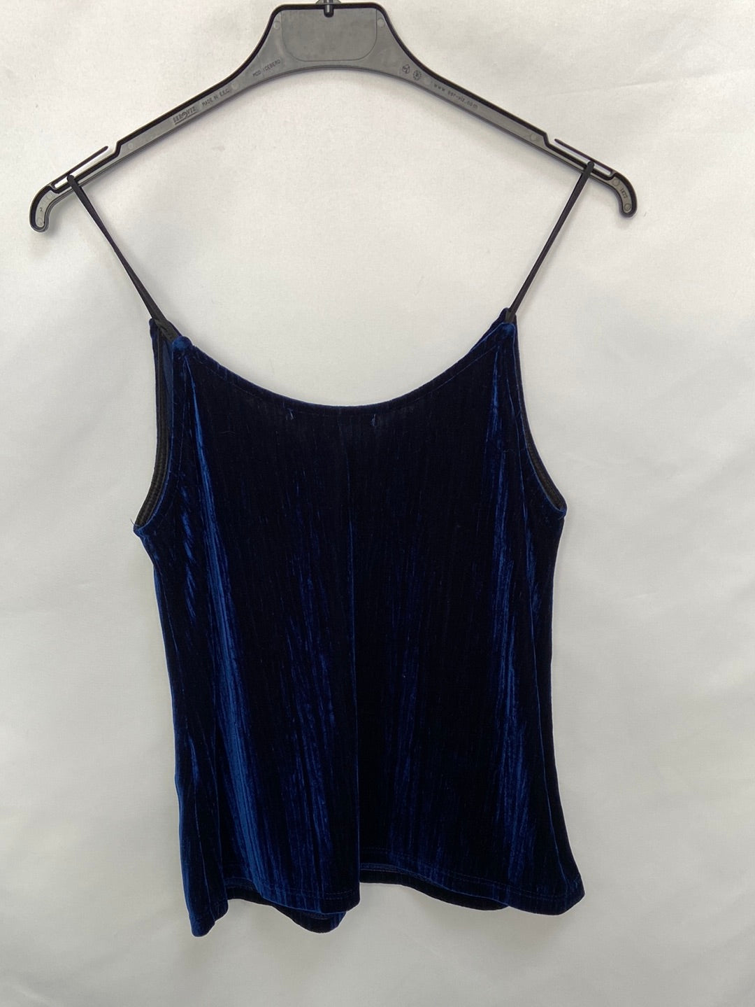EASY WEAR.Top lencero azul terciopelo T.M