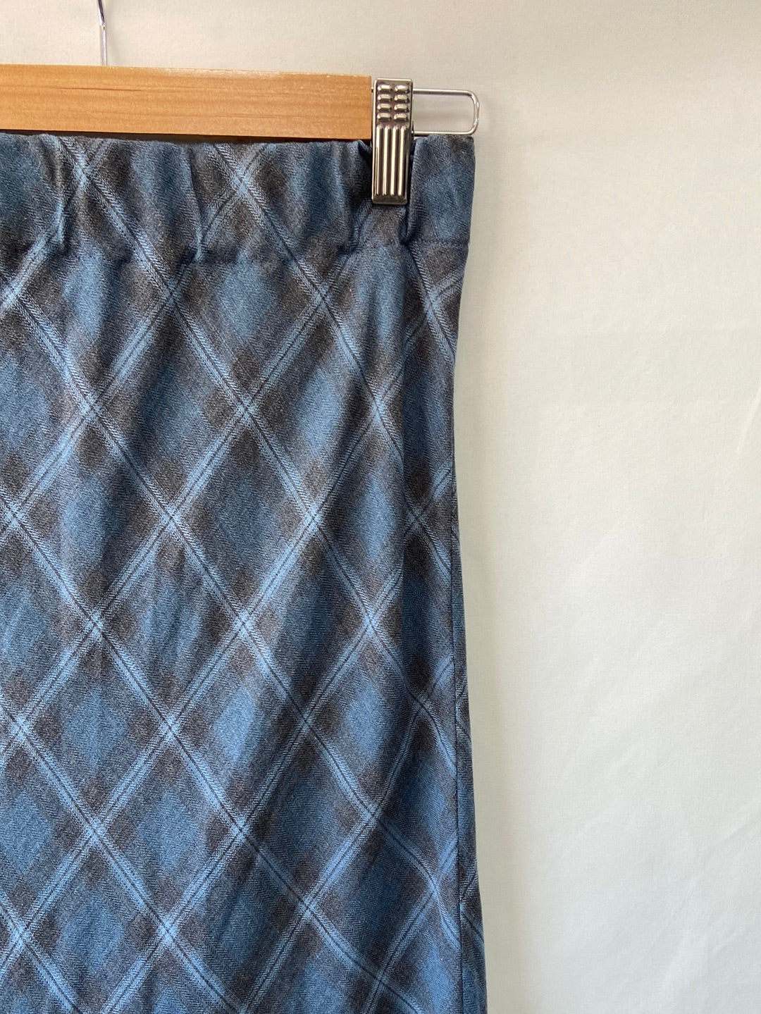 MANGO. Falda cuadros T.34