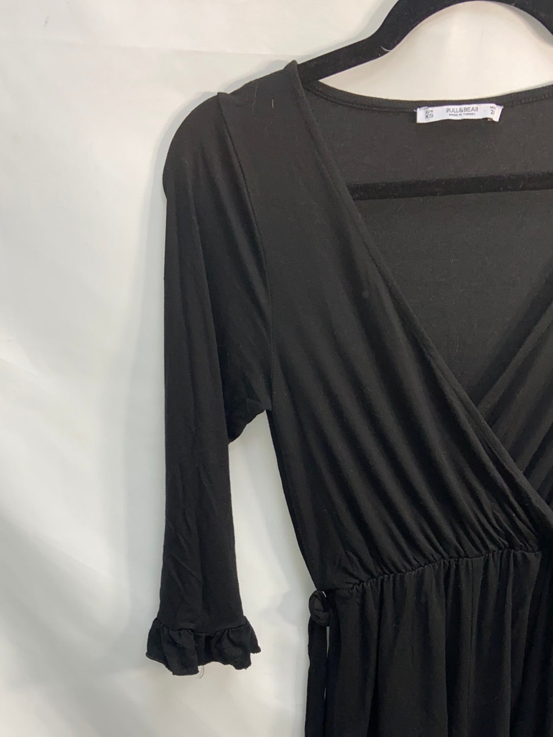 PULL&BEAR.Mono corto negros T.XS