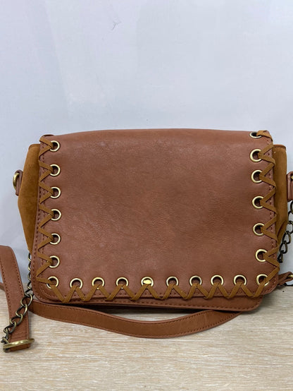 MISAKO. Camel texture double bag