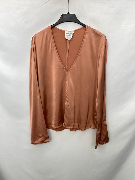 FORTE FORTE. Top maquillaje satinado T.s