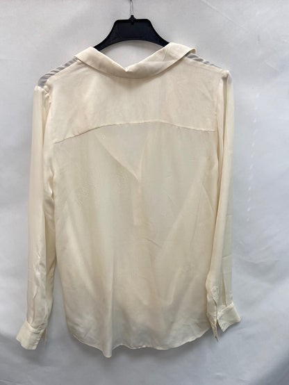 OTRA.Blusa beige cruzada T.s/m