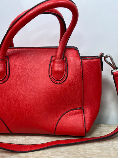 PARFOIS.Bolso rojo polipiel (tara)