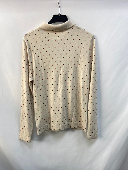 NAULOVER.Rebeca beige lunares T.38