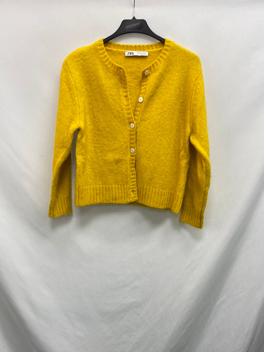 ZARA.Yellow cardigan TM (s)