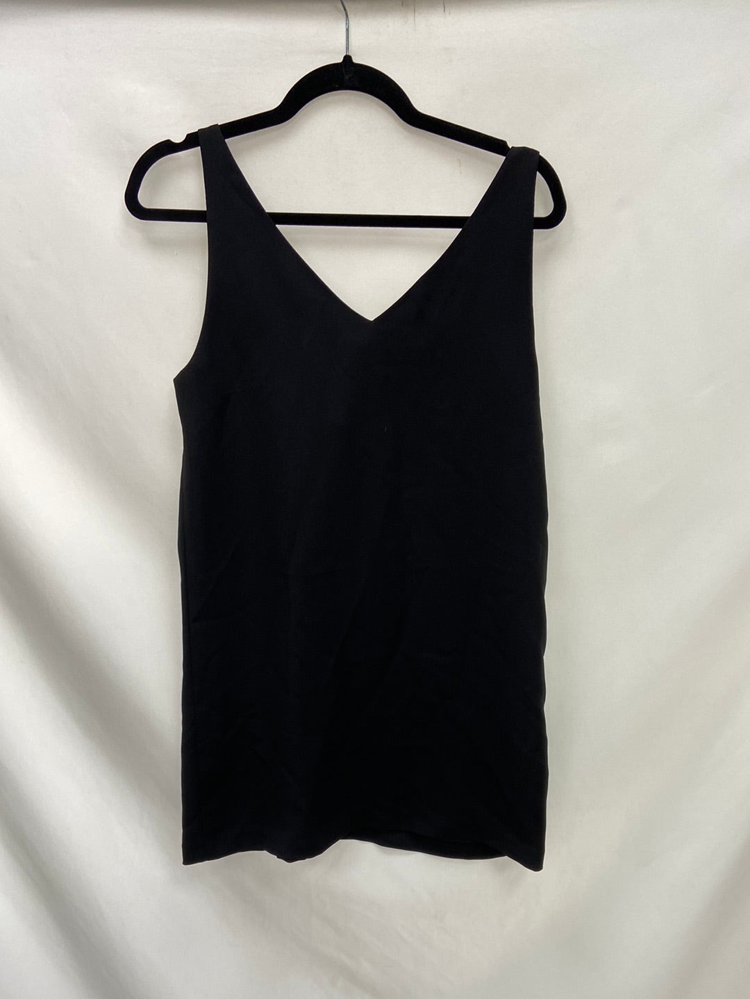 MANGO.Black mini dress S.XS