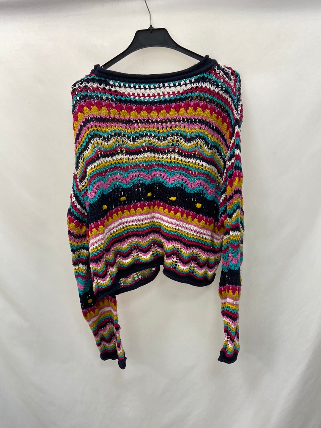 OTRAS.Jersey croché multicolor TU(M)