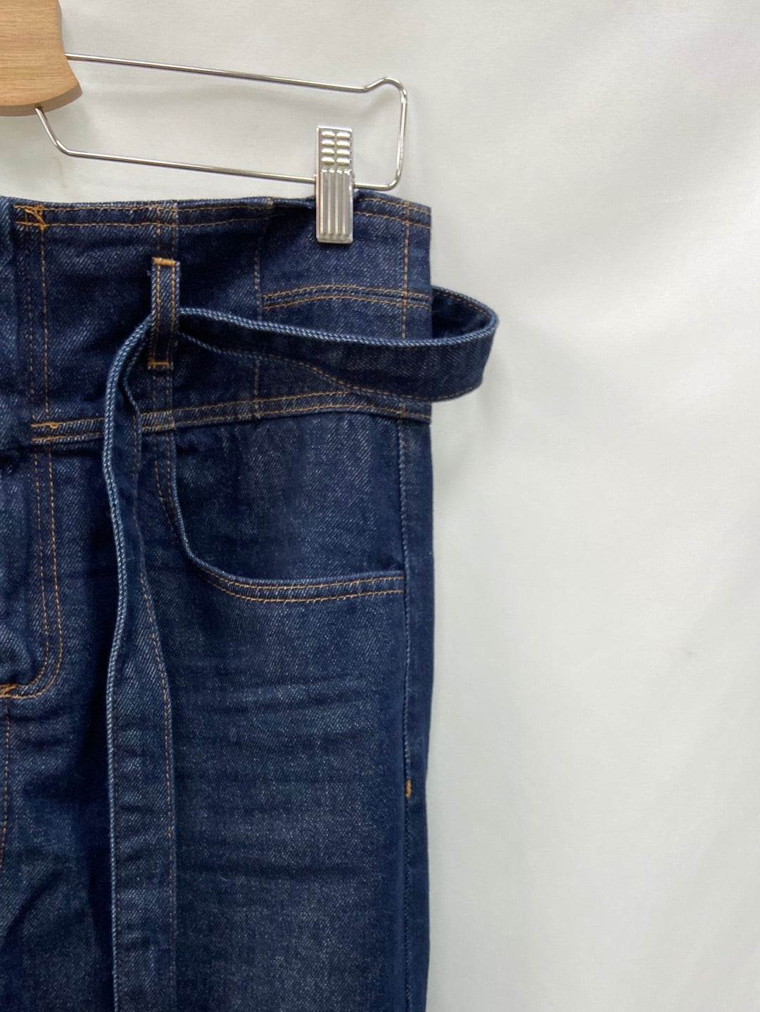 MANGO. Midi denim skirt TM