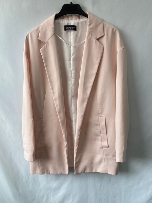 STRADIVARIUS.Blazer rosa palo T.S
