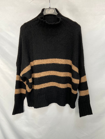 AMEÉ.Jersey oversized rayas T.s