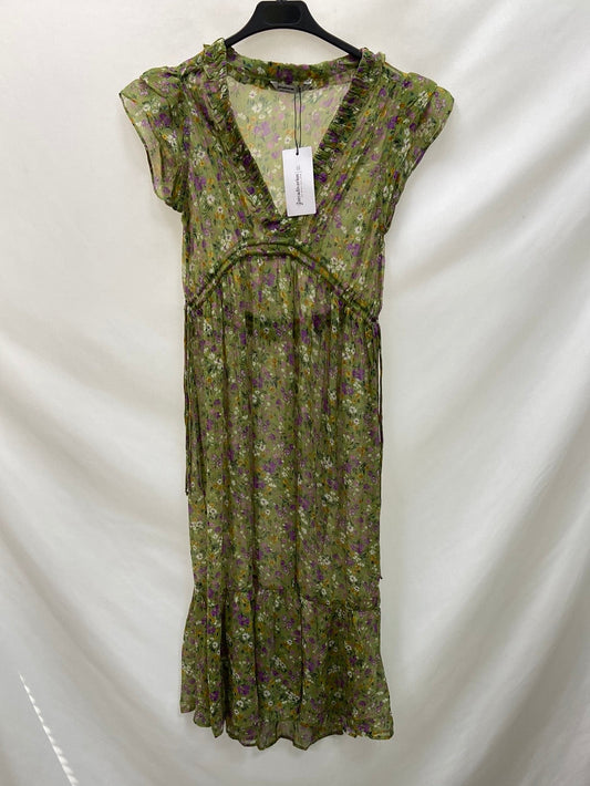 STRADIVARIUS. TS semi-transparent long dress