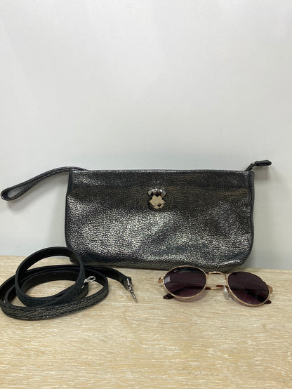 TOUS. Bolso de mano plateado