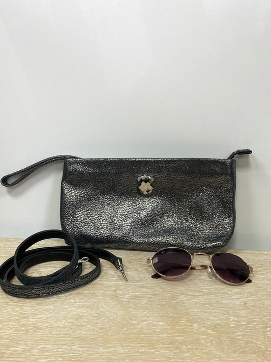 TOUS. Bolso de mano plateado