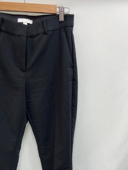 H&amp;M. Basic black stretch pants S.38