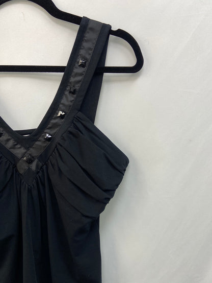 ALBA CONDE. Black top S.XL