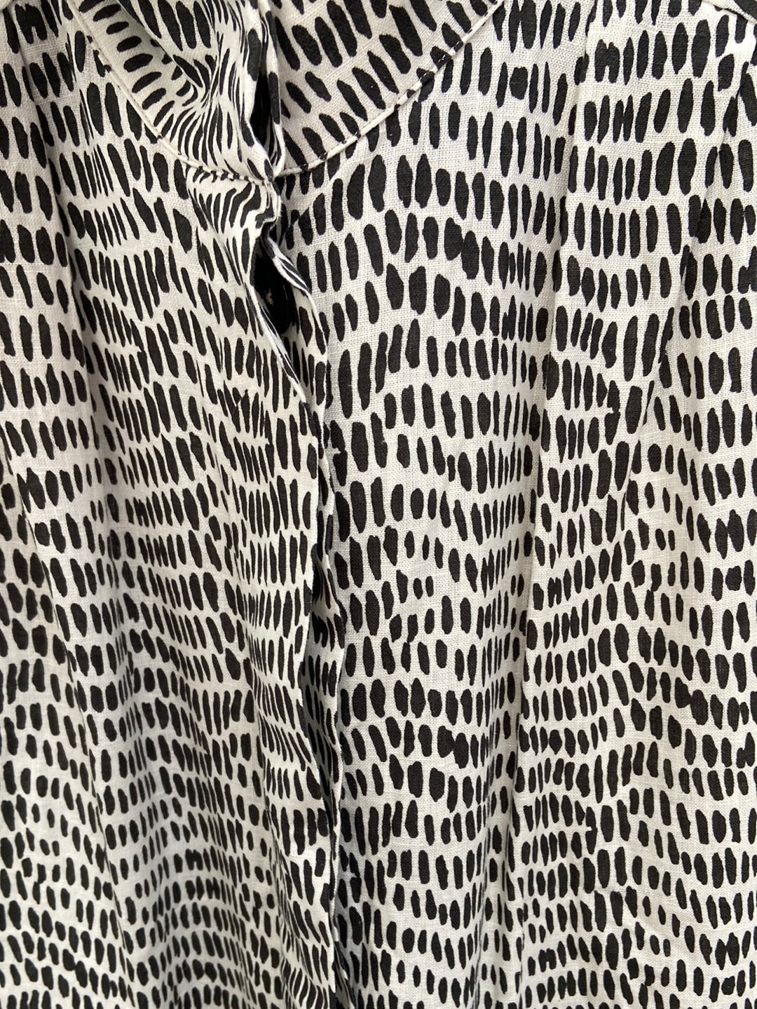 MASSIMO DUTTI.Ts printed oversized top
