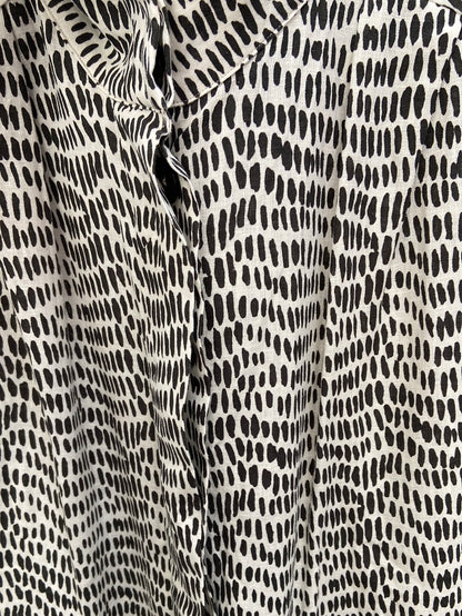 MASSIMO DUTTI.Ts printed oversized top