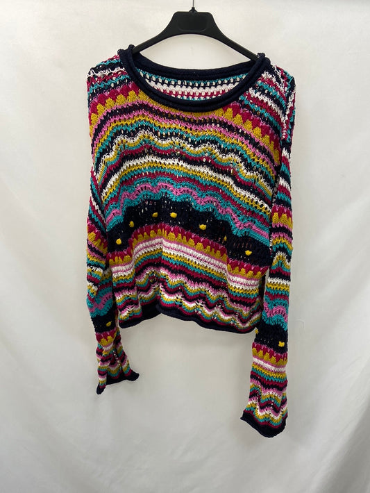 OTRAS.Jersey croché multicolor TU(M)