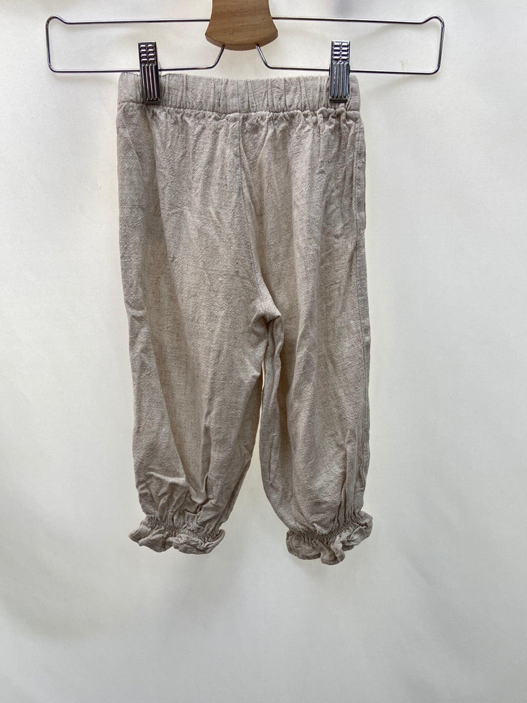 BITRIX KIDS. Beige Linen Trousers Size 3-4 years