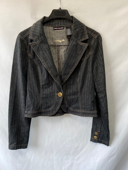 DNKY JEANS. Striped denim jacket Tm