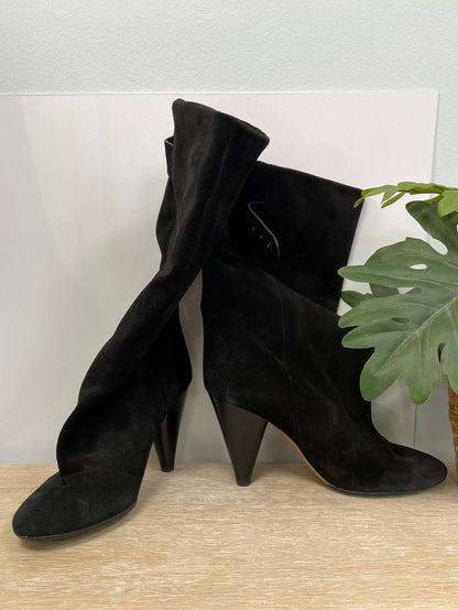 ISABEL MARANT.Botas negras ante T.40