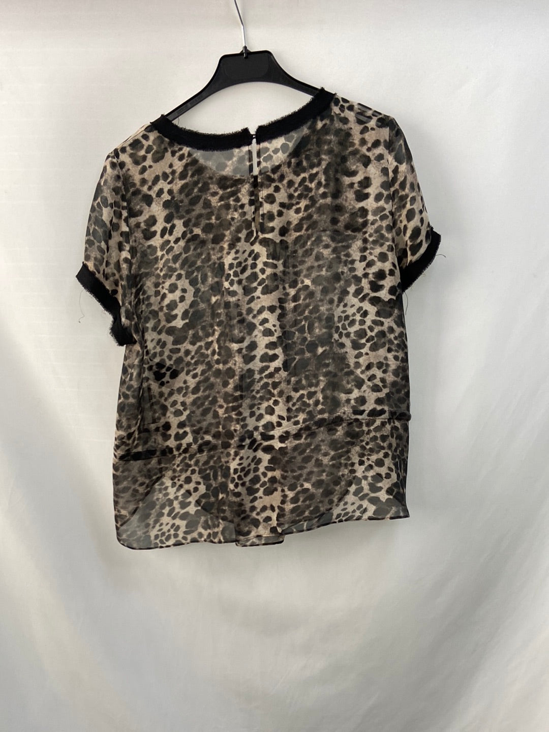 ISABEL MARANT.Animal print blouse. T XS/S