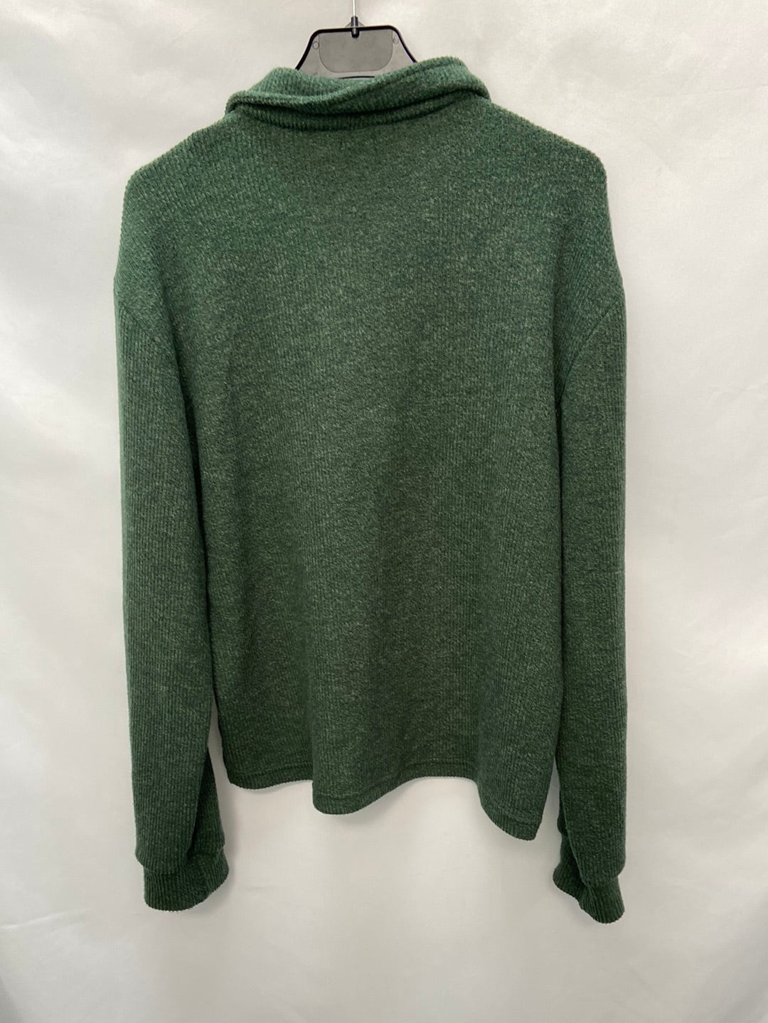 VIA FILIPPA. Green polero sweater TS/M