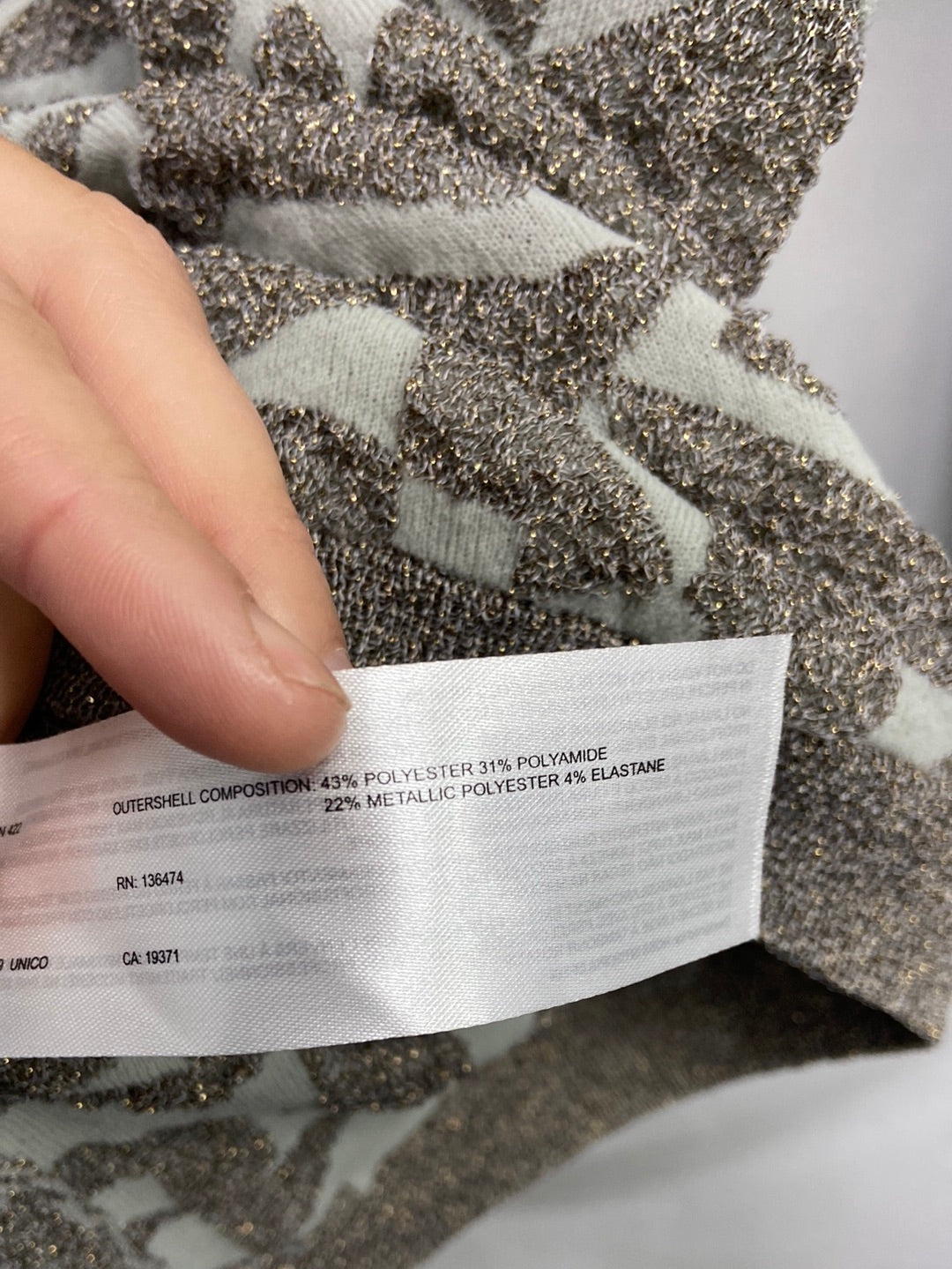 INTROPIA. Jersey/top texturaT.s