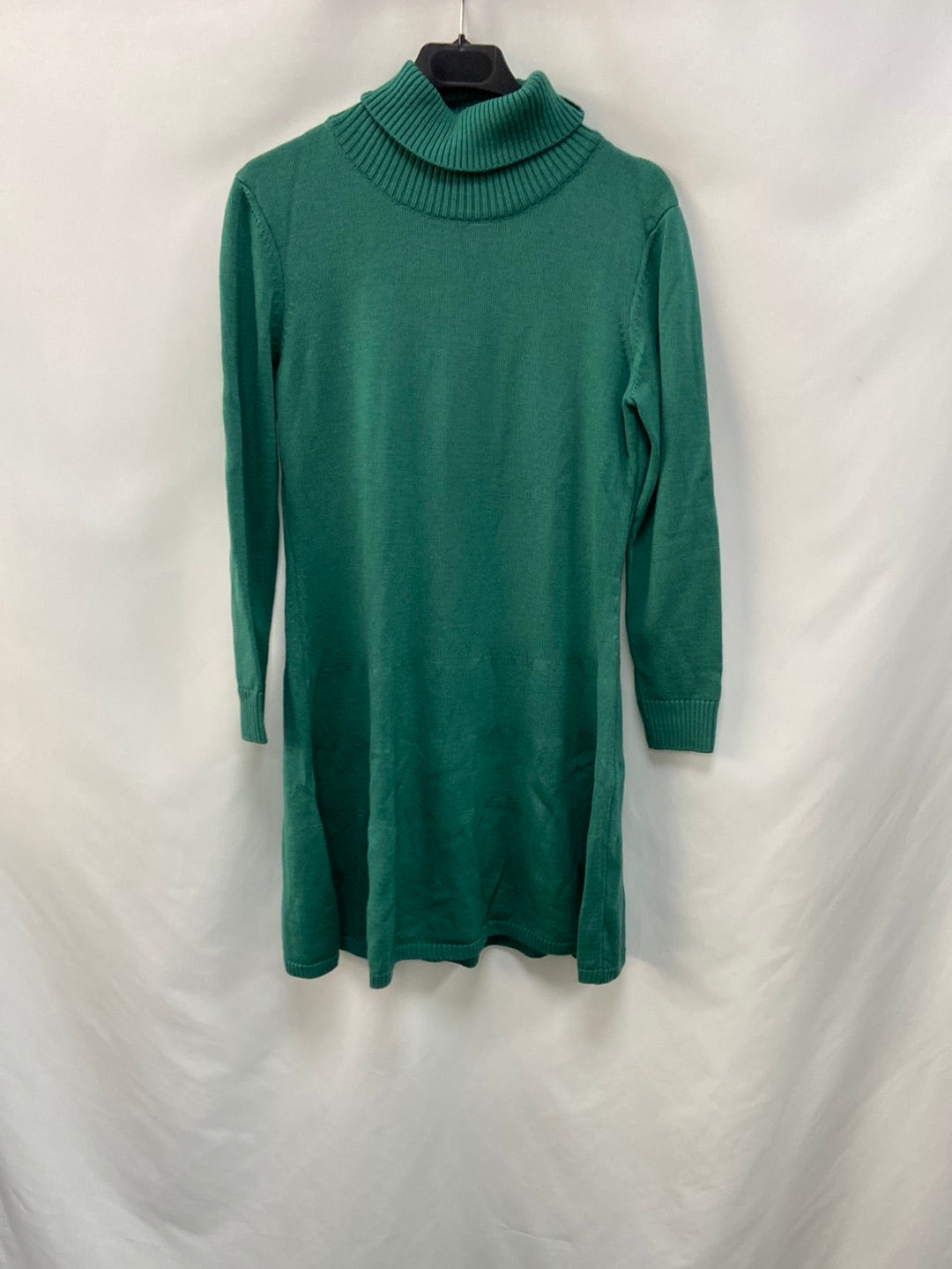 LA CASITA DE WENDI. Vestido punto verde T.u(m)