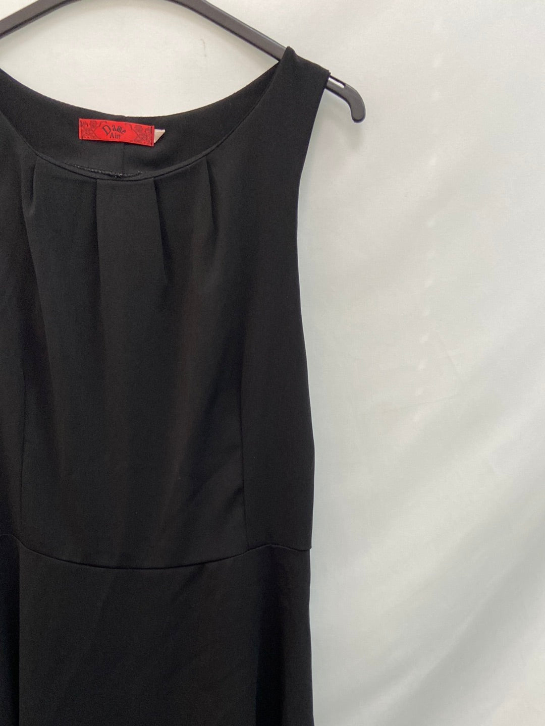 DAME AIRE. Vestido negro corto T.l