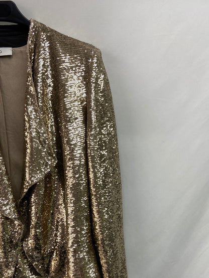 IRO. Chaqueta fluida lentejuelas T.36