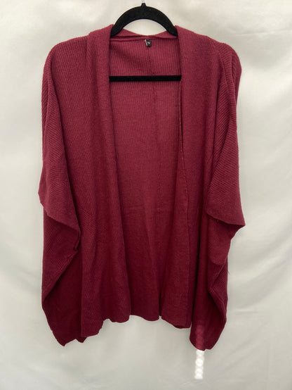 OTHERS.Burgundy poncho YOUR