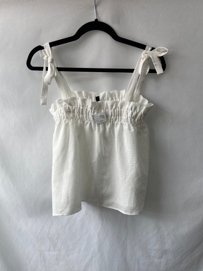 H&M.Top blanco T.S