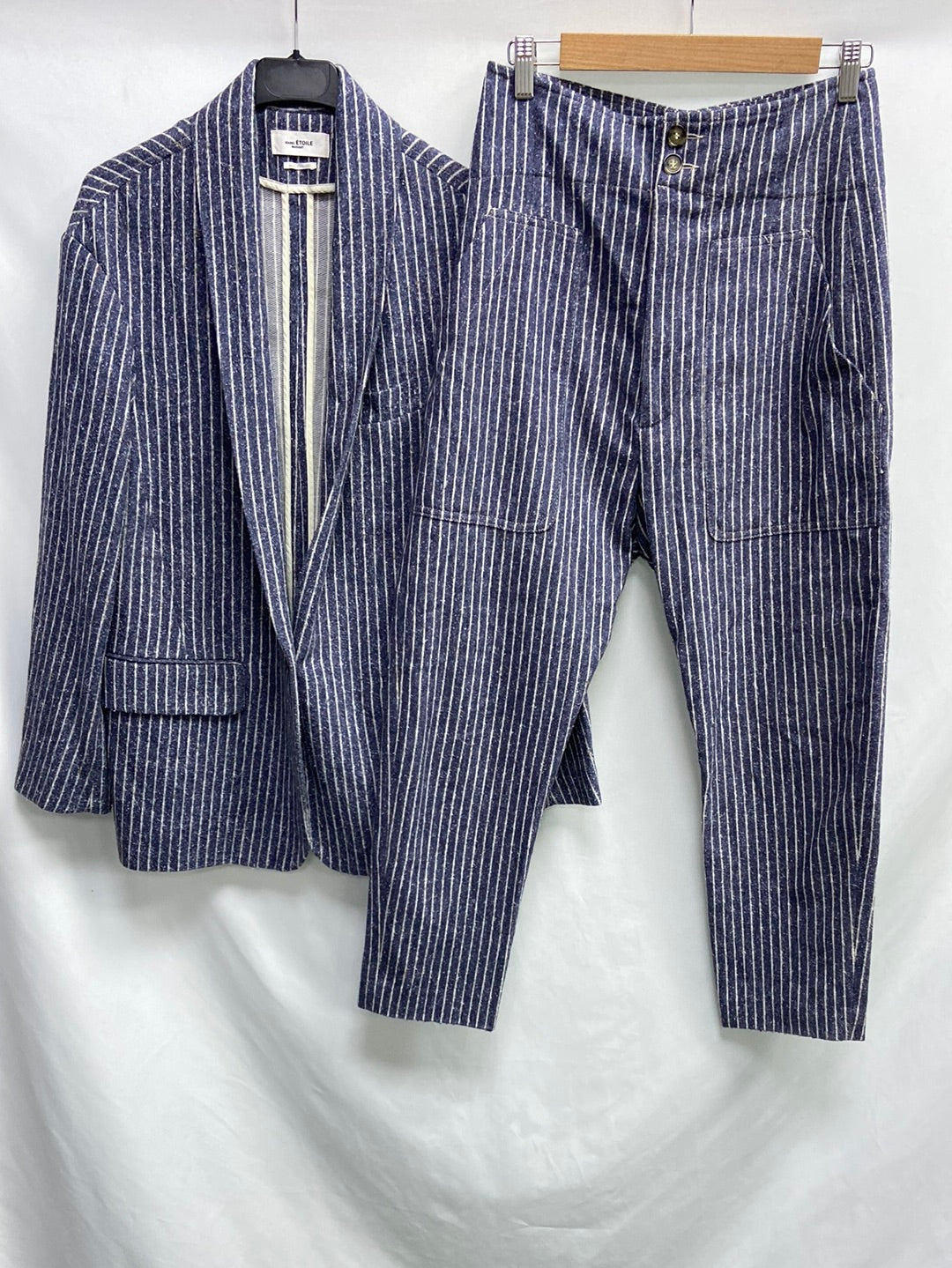 ISABEL MARANT. Total look striped mottled S.34/36