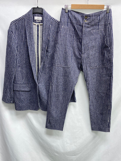 ISABEL MARANT. Total look striped mottled S.34/36