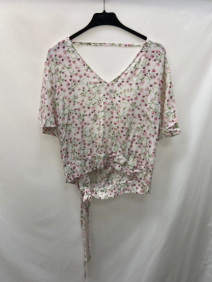 OTHERS.White Flower Top YOU(L)