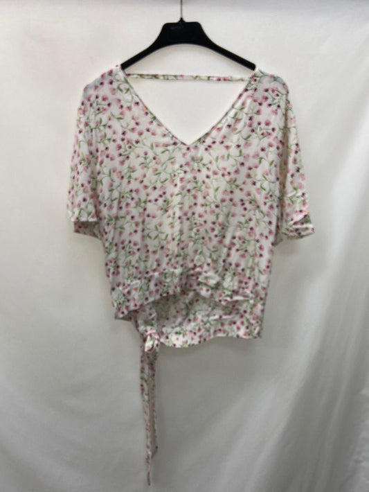 OTHERS.White Flower Top YOU(L)