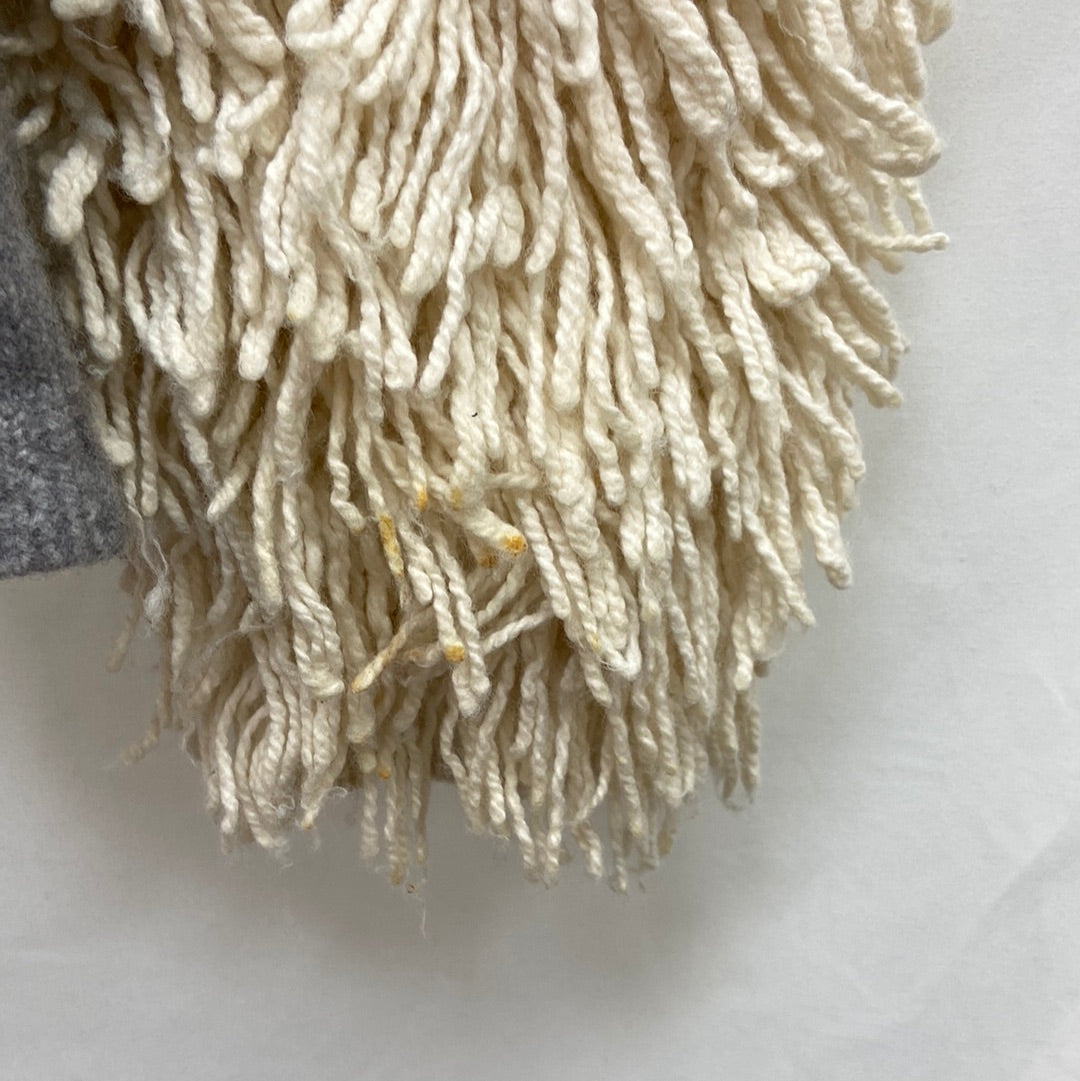 UTERQÜE.Jersey bicolor flecos T.S/M (Tara)