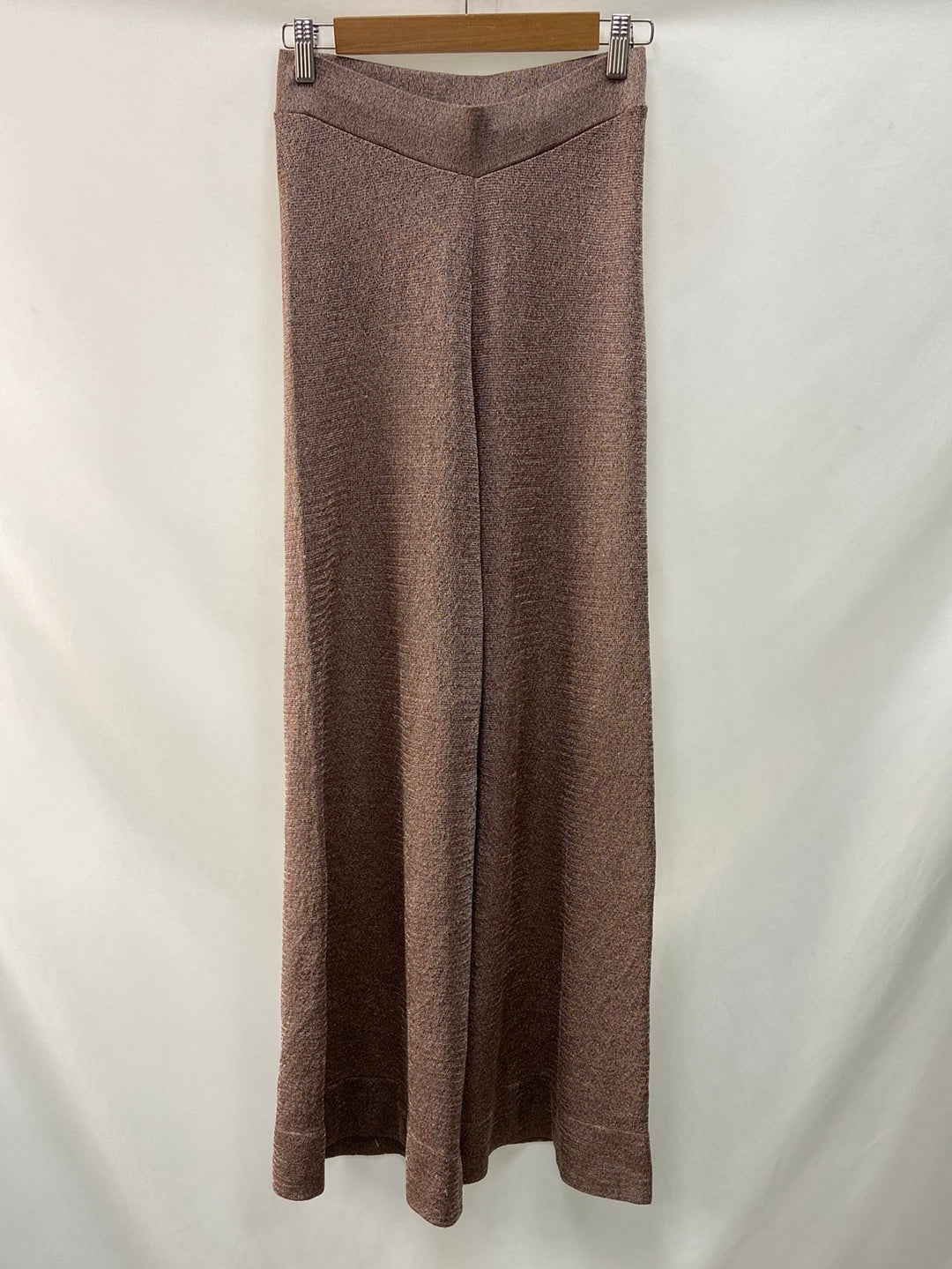 ZARA.Pantalones anchos punto T.M