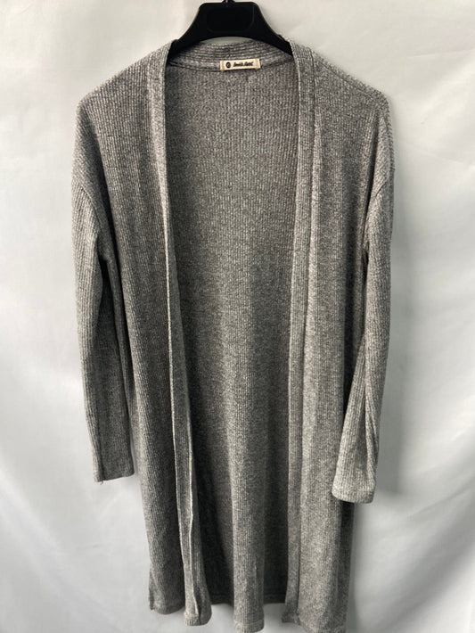 DOUBLE AGENT. Chaqueta/cárdigan punto gris T.xs