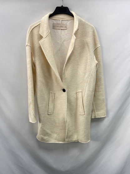 ZARA. Beige coat S.XS
