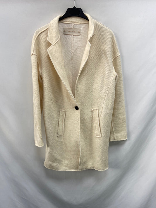 ZARA. Beige coat S.XS