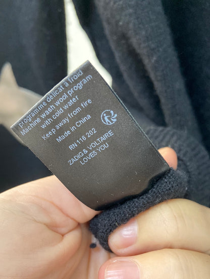 ZADIG&VOLTAIRE.Sudadera negra T.s