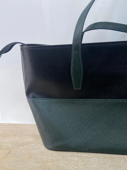 OTRAS. Bolso polipiel bicolor