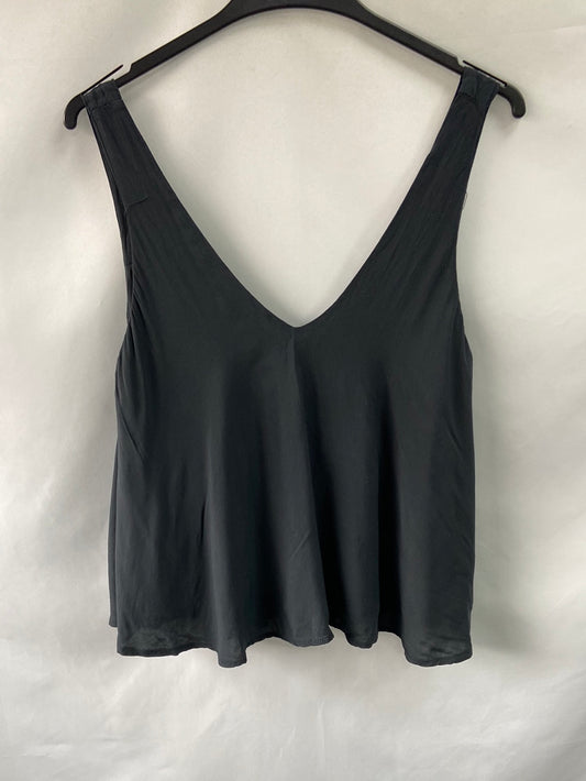 SHANA.Top fluido gris azulado T.xs