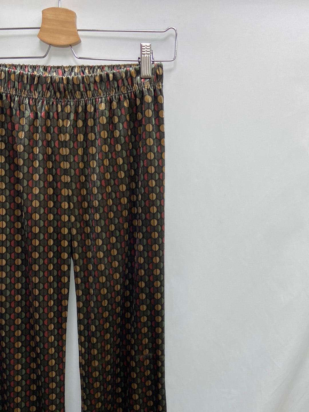 RENATTA&GO. Pantalón terciopelo estampado T.u(s)