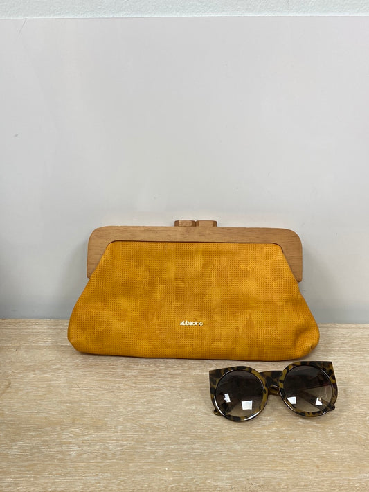 ABBACINO.Bolso mostaza piel (tara)