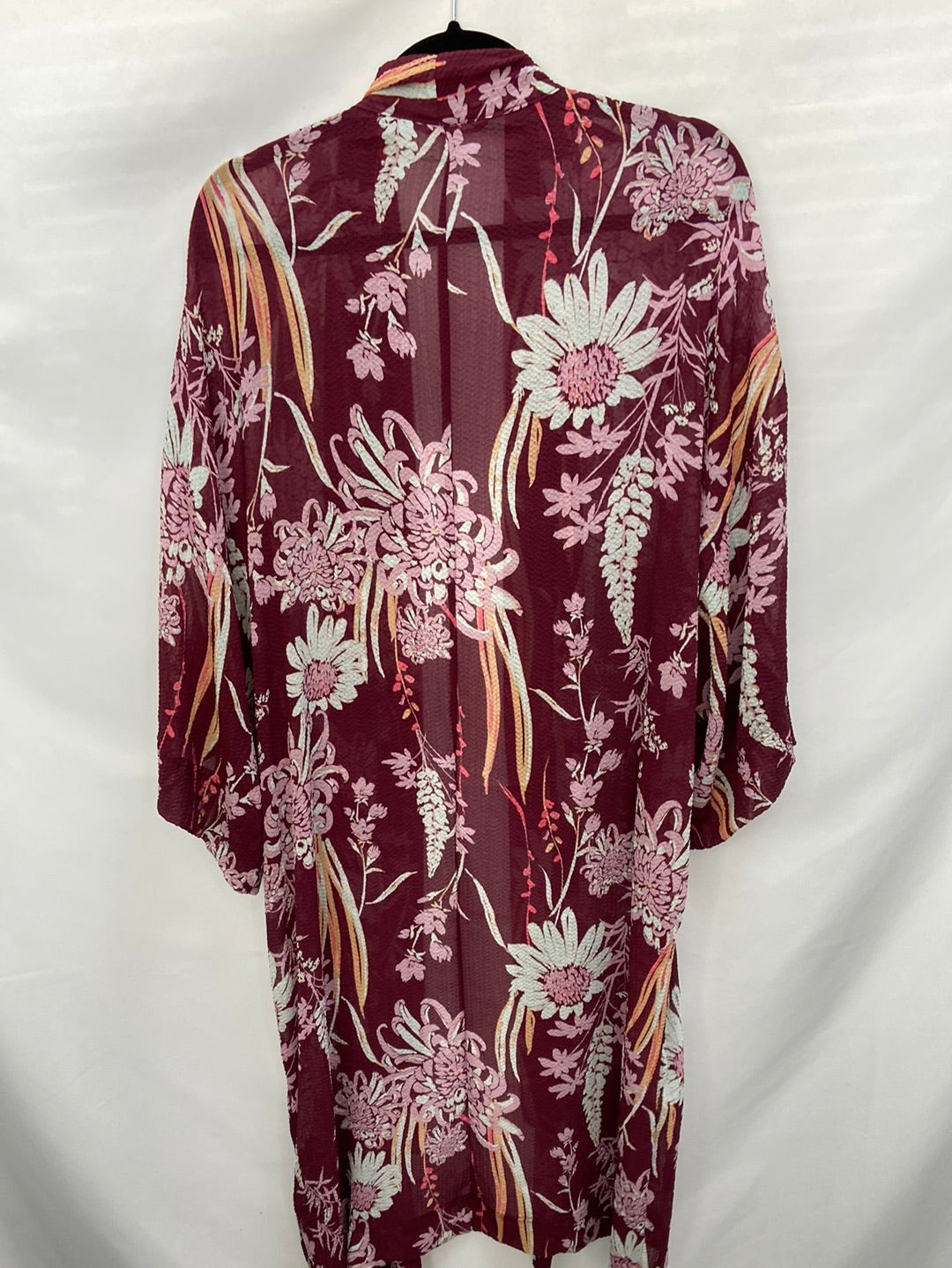 FREE PEOPLE.Kimono largo mirado T.XS